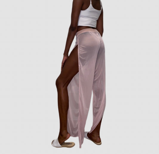 Tall Mesh Pants PInk  L/XL