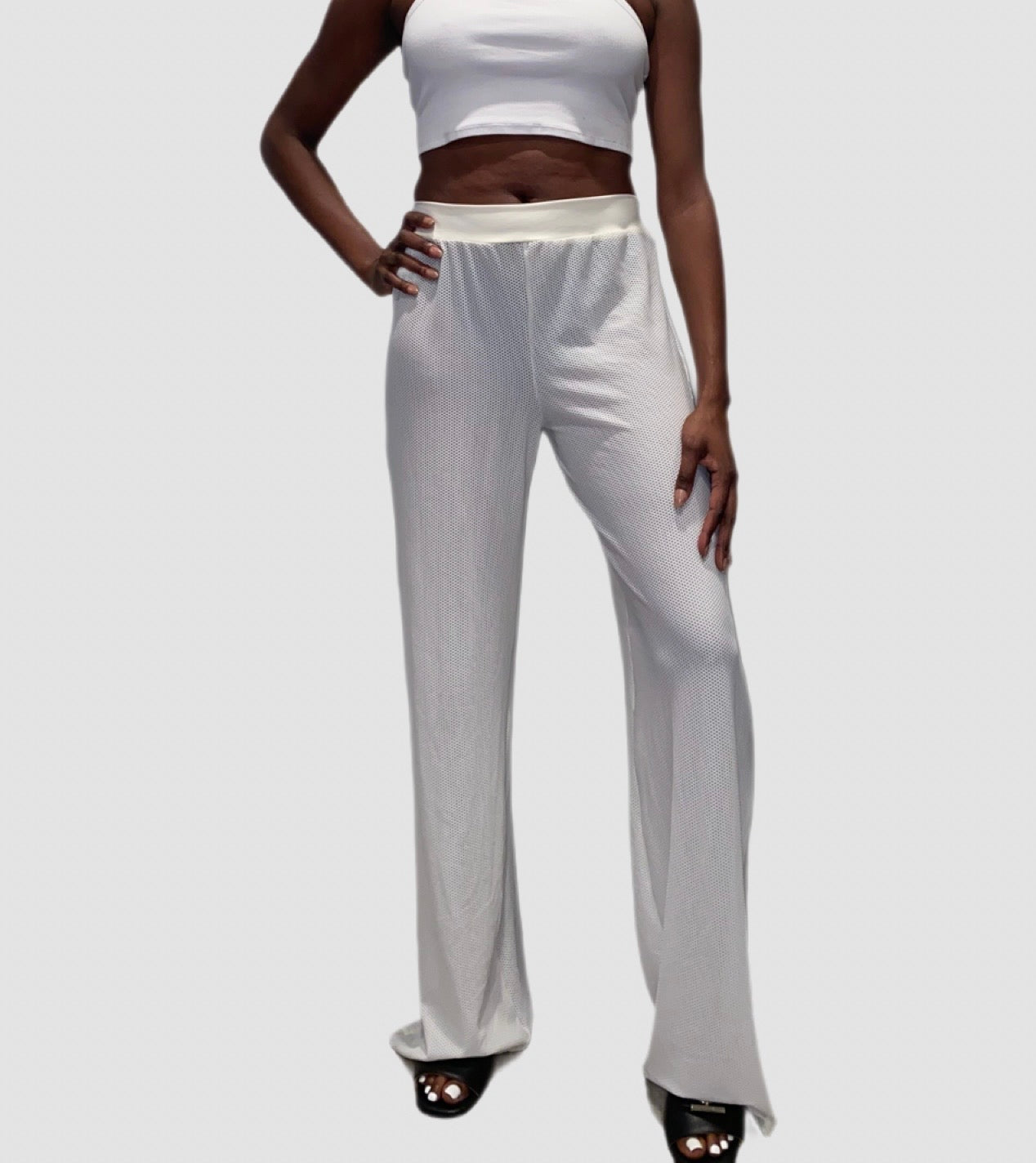 Tall Pants Cream L/XL