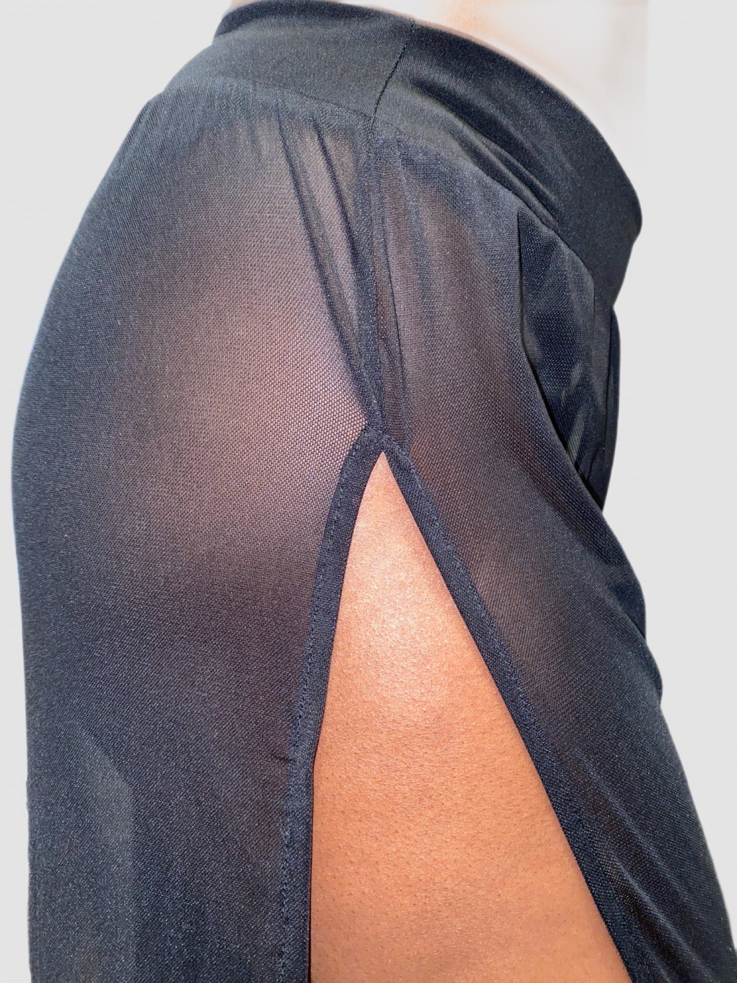 Tall Mesh Pants Black S/M